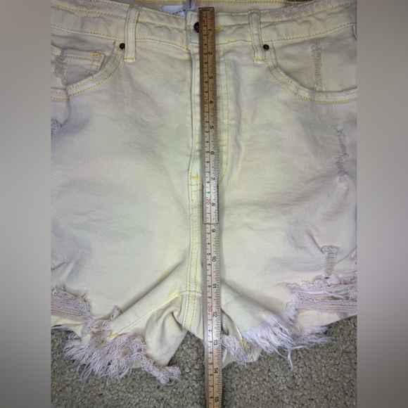 Risen Destroyed Denim Shorts - Picture 8 of 9